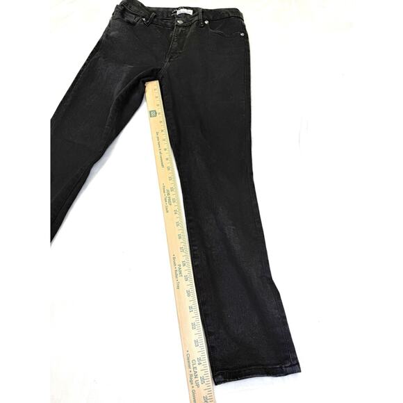 Good American Jeans Women’s Sz 8 29 Good Legs Crop Black Denim - Picture 10 of 10